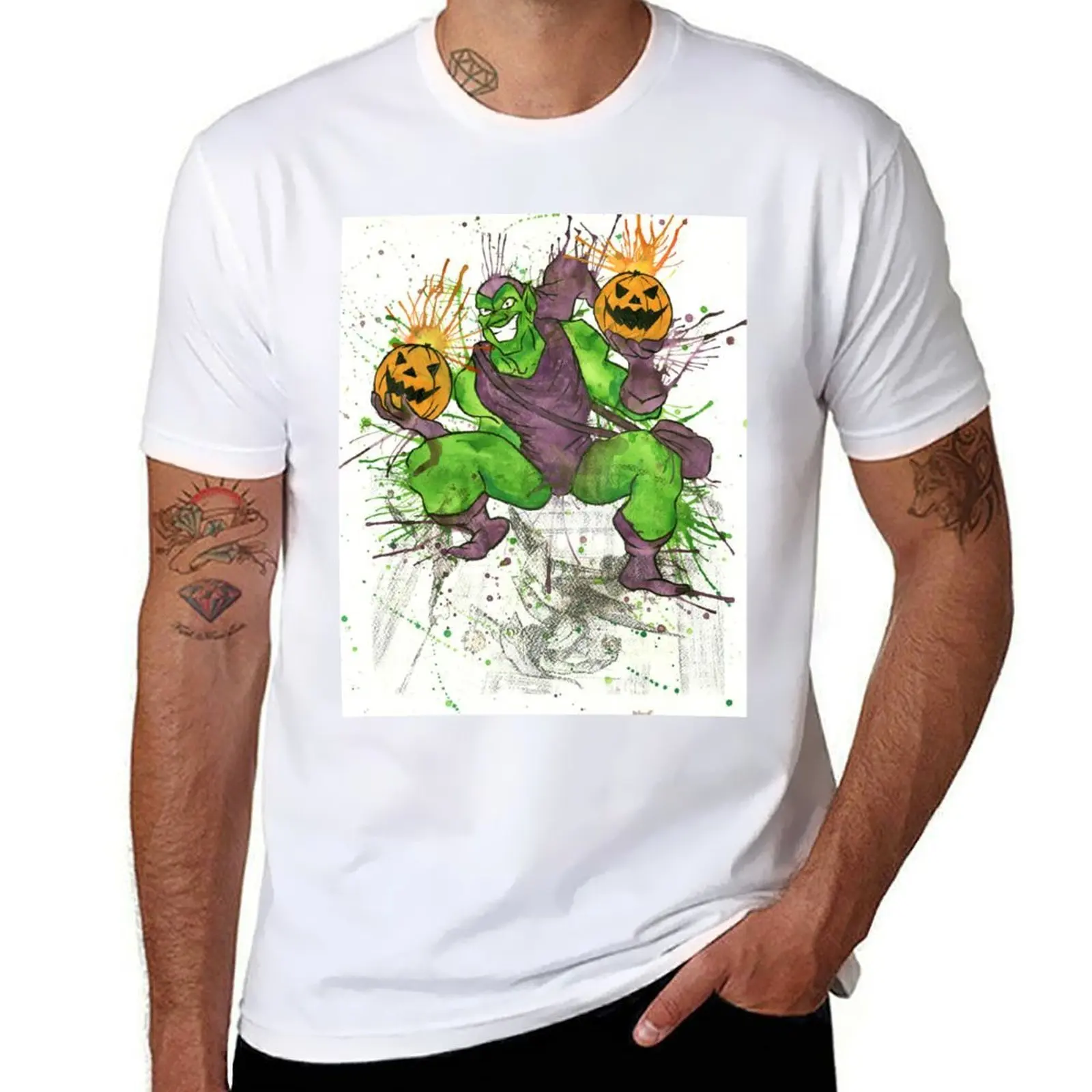 Зеленая футболка с гоблином, мужская футболка, хлопковые забавные футболки высокого качества, мужские футболки для мужчин, футболки с рисунком
Зеленая футболка с гоблином, мужская футболка, хлопковые забавные футболки высокого качества, мужские футболки для мужчин, футболки с рисунком