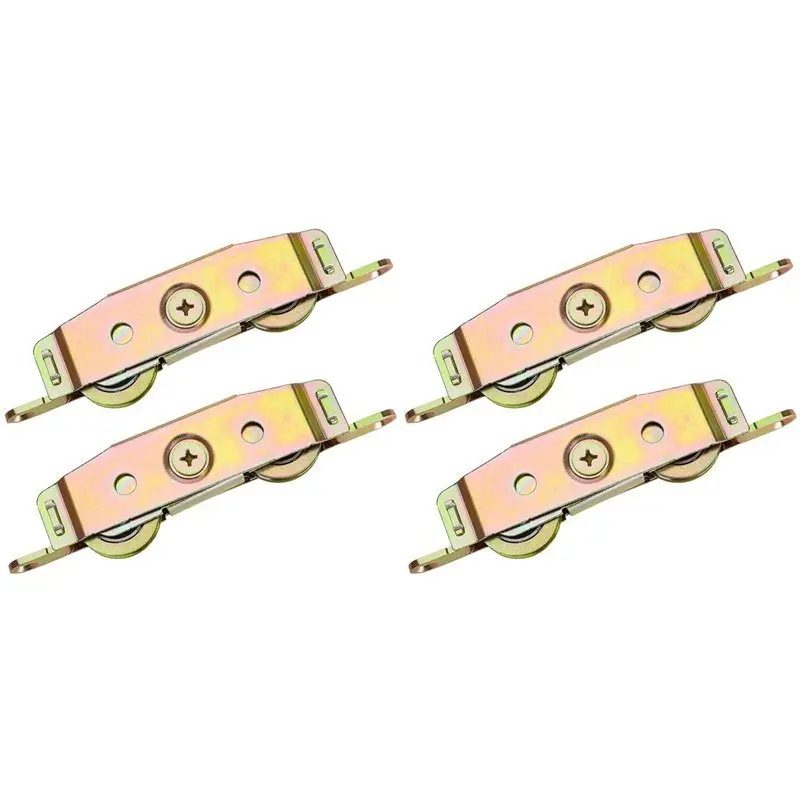 AS60-Heavy-Duty Sliding Door Rollers,1-1/4 Inch Steel Ball Bearing, Adjustable Sides,4Pcs Set Door Roller For Courtyard Doors
AS60-Heavy-Duty Sliding Door Rollers,1-1/4 Inch Steel Ball Bearing, Adjustable Sides,4Pcs Set Door Roller For Courtyard Doors