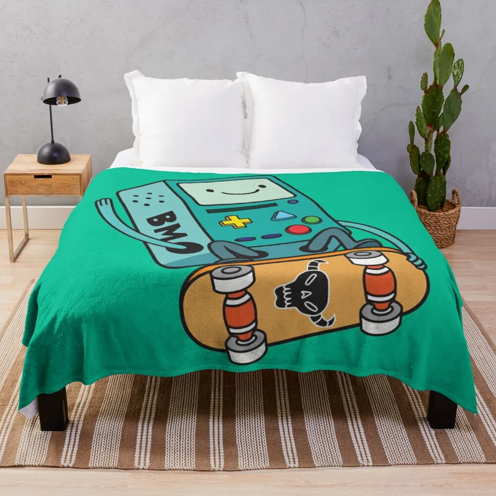 BMO Throw Blanket Soft Blanket Fluffy Shaggy Warm Bed Fashionable Beach Blanket Double-Sided Blanket
BMO Throw Blanket Soft Blanket Fluffy Shaggy Warm Bed Fashionable Beach Blanket Double-Sided Blanket