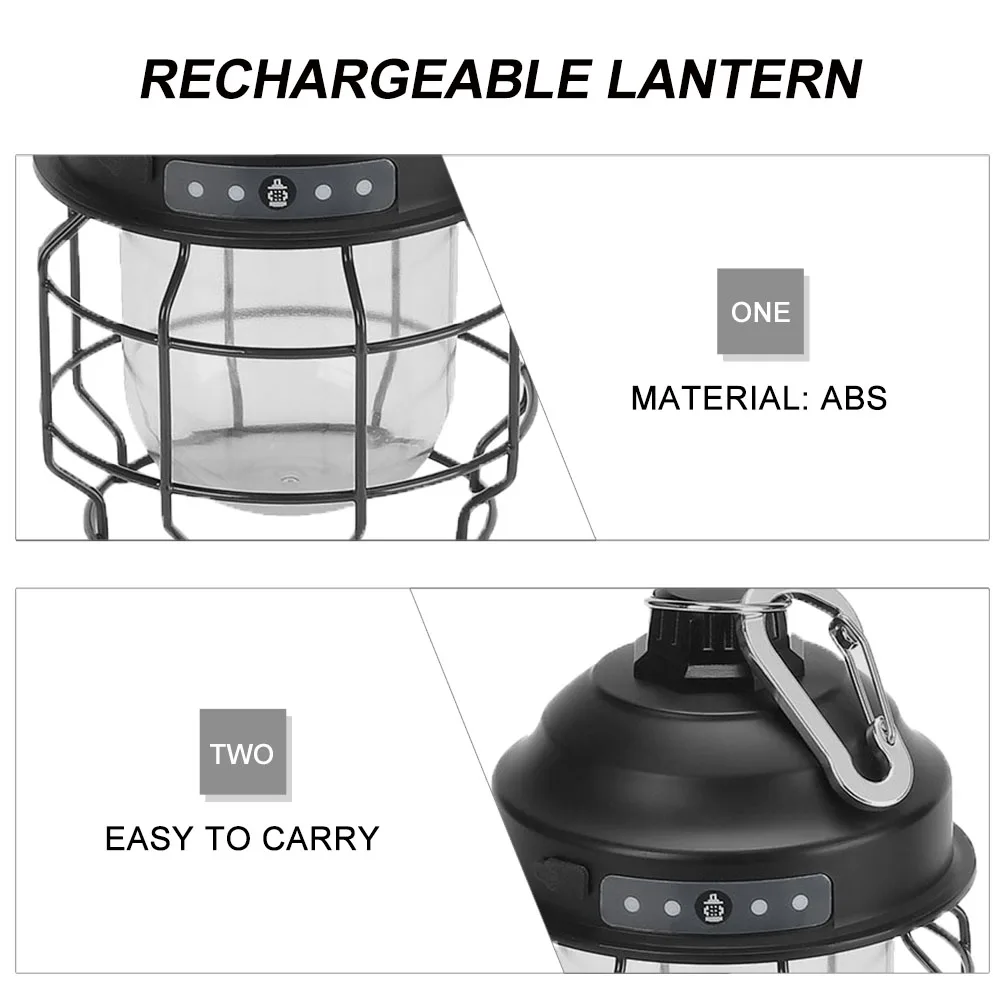 1 set Portable Camping Lantern Outdoor Light Rechargeable Abs Led Retro Lamp Travel Gifts Brightness Camping Accessory Portable
1 set Portable Camping Lantern Outdoor Light Rechargeable Abs Led Retro Lamp Travel Gifts Brightness Camping Accessory Portable