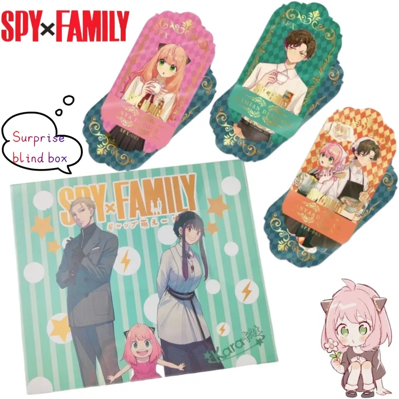 SPY FAMILY Anya Surprise Blind Box Creative High Value DIY Cartoon Anime Peripherals Student Collection Small Card Toy Gifts
SPY FAMILY Anya Surprise Blind Box Creative High Value DIY Cartoon Anime Peripherals Student Collection Small Card Toy Gifts