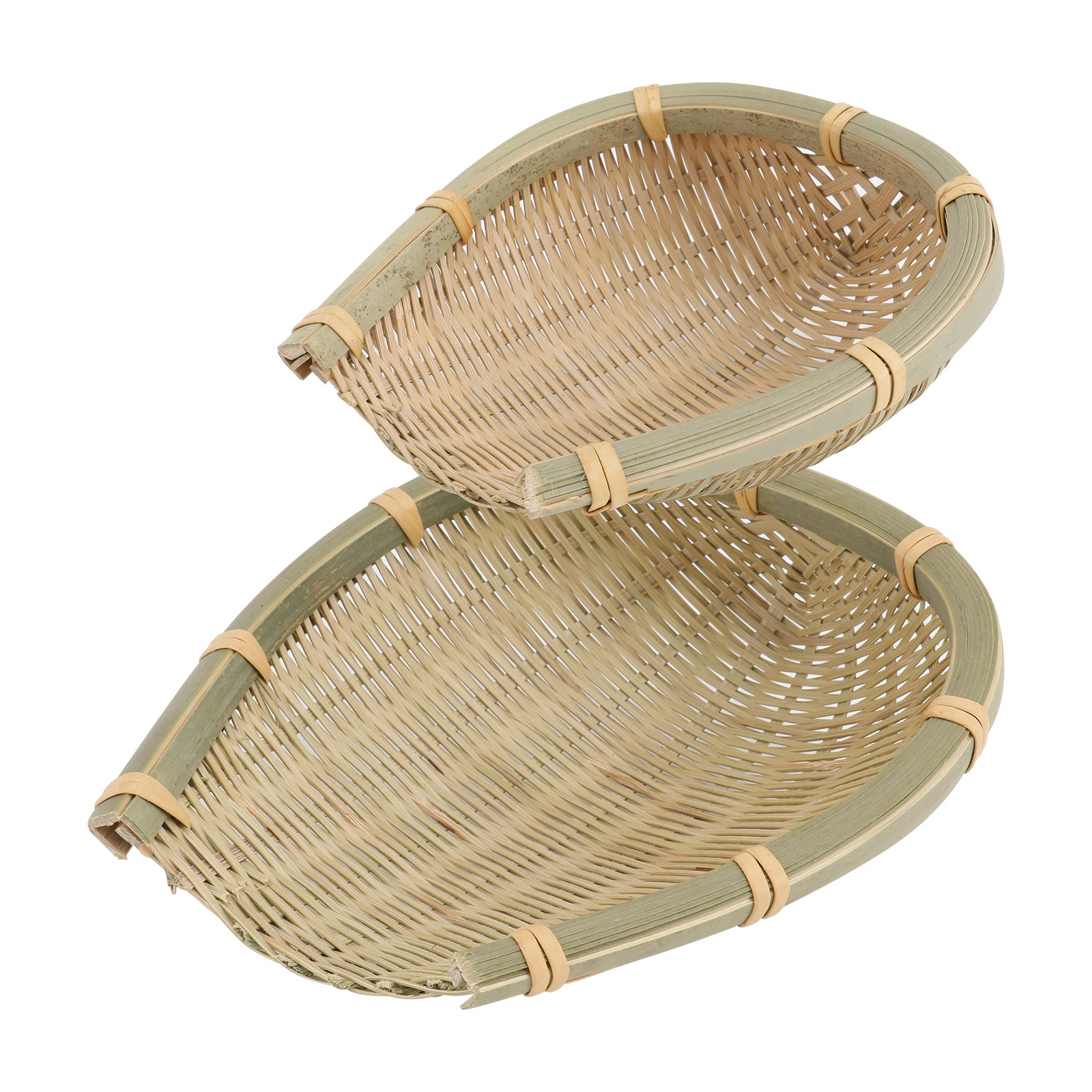 2pcs Bamboo Dustpan Woven Basket Handmade Drying Baskets Storage Boxes Tray Boho Wicker Kitchen Bar Utensils
2pcs Bamboo Dustpan Woven Basket Handmade Drying Baskets Storage Boxes Tray Boho Wicker Kitchen Bar Utensils