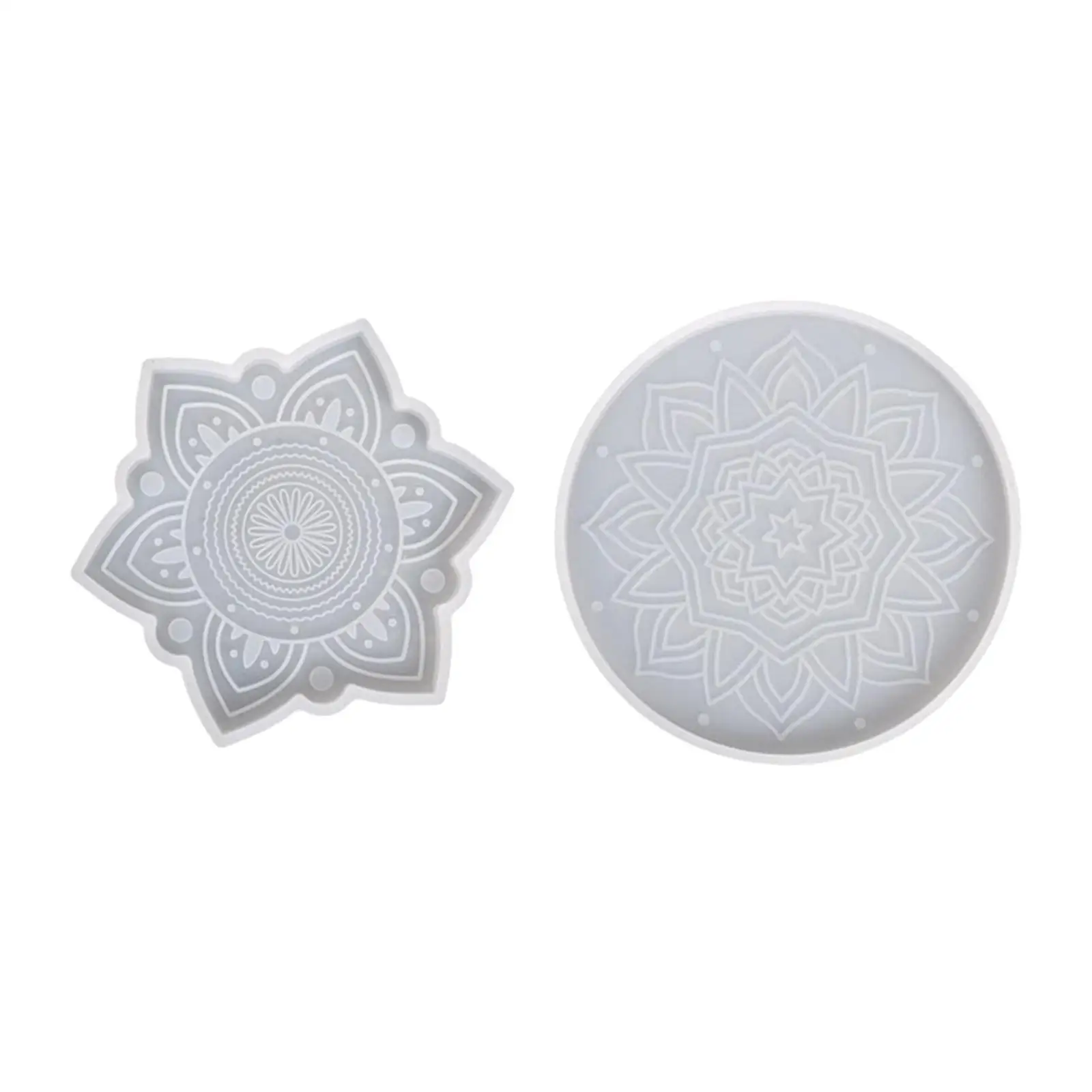 2Pcs Silicone Resin Casting Coaster Molds Jewelry Accessories Table Cup Mats Mould for DIY Drinks Cup Wax Party Home Decoration
2Pcs Silicone Resin Casting Coaster Molds Jewelry Accessories Table Cup Mats Mould for DIY Drinks Cup Wax Party Home Decoration