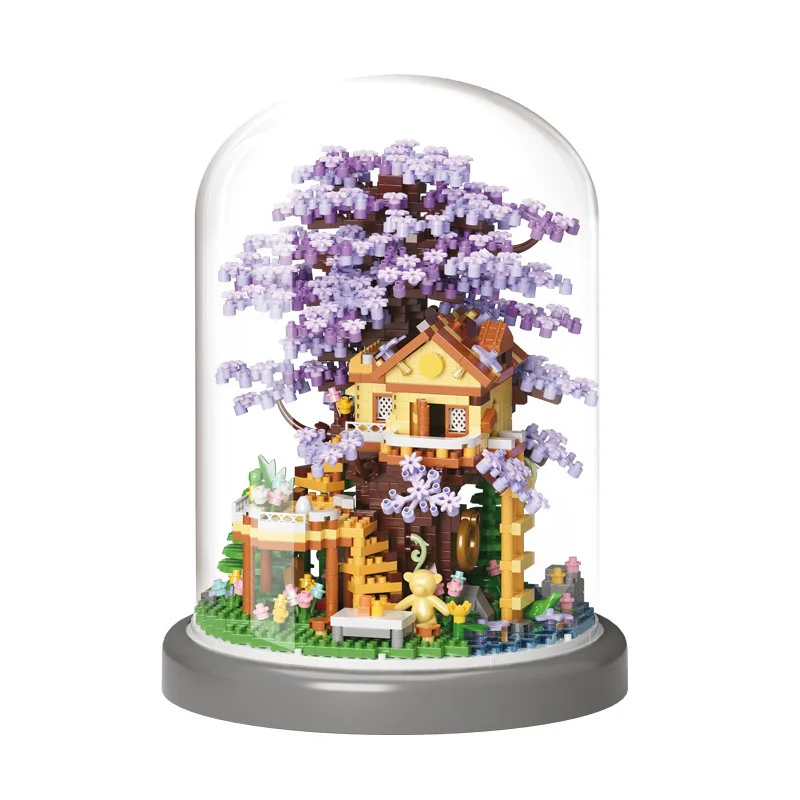 Creative Display Stand Micro Diamond Block Flower Tree House Bear Figures Building Brick Treehouse Toy Collcetion For Kids Gifts
Creative Display Stand Micro Diamond Block Flower Tree House Bear Figures Building Brick Treehouse Toy Collcetion For Kids Gifts