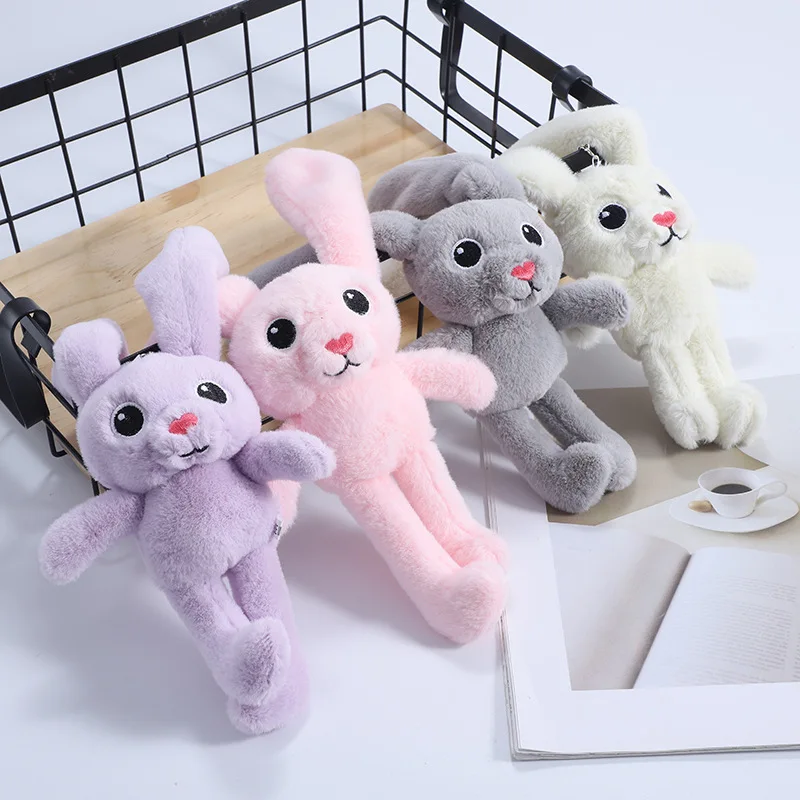 30CM Mini Cloth Doll Creative Fun Plush Toy Pulling Ears Rabbit Telescopic Doll Keychain Backpack Pendant Wedding Doll Pendant
30CM Mini Cloth Doll Creative Fun Plush Toy Pulling Ears Rabbit Telescopic Doll Keychain Backpack Pendant Wedding Doll Pendant