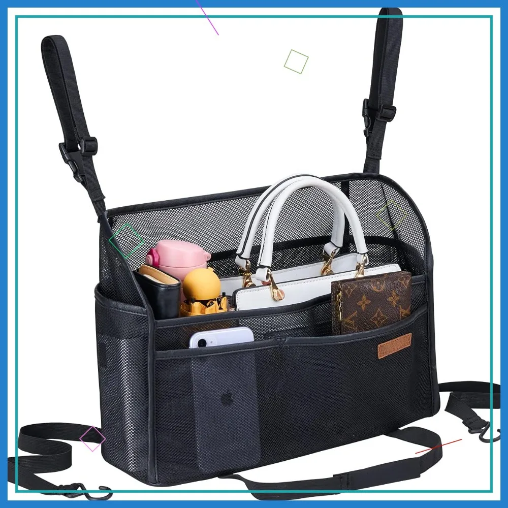 Car Seat Gap Organizer, Multifunctional Storage Net for Handbag, Phone, Pet Barrier
Car Seat Gap Organizer, Multifunctional Storage Net for Handbag, Phone, Pet Barrier