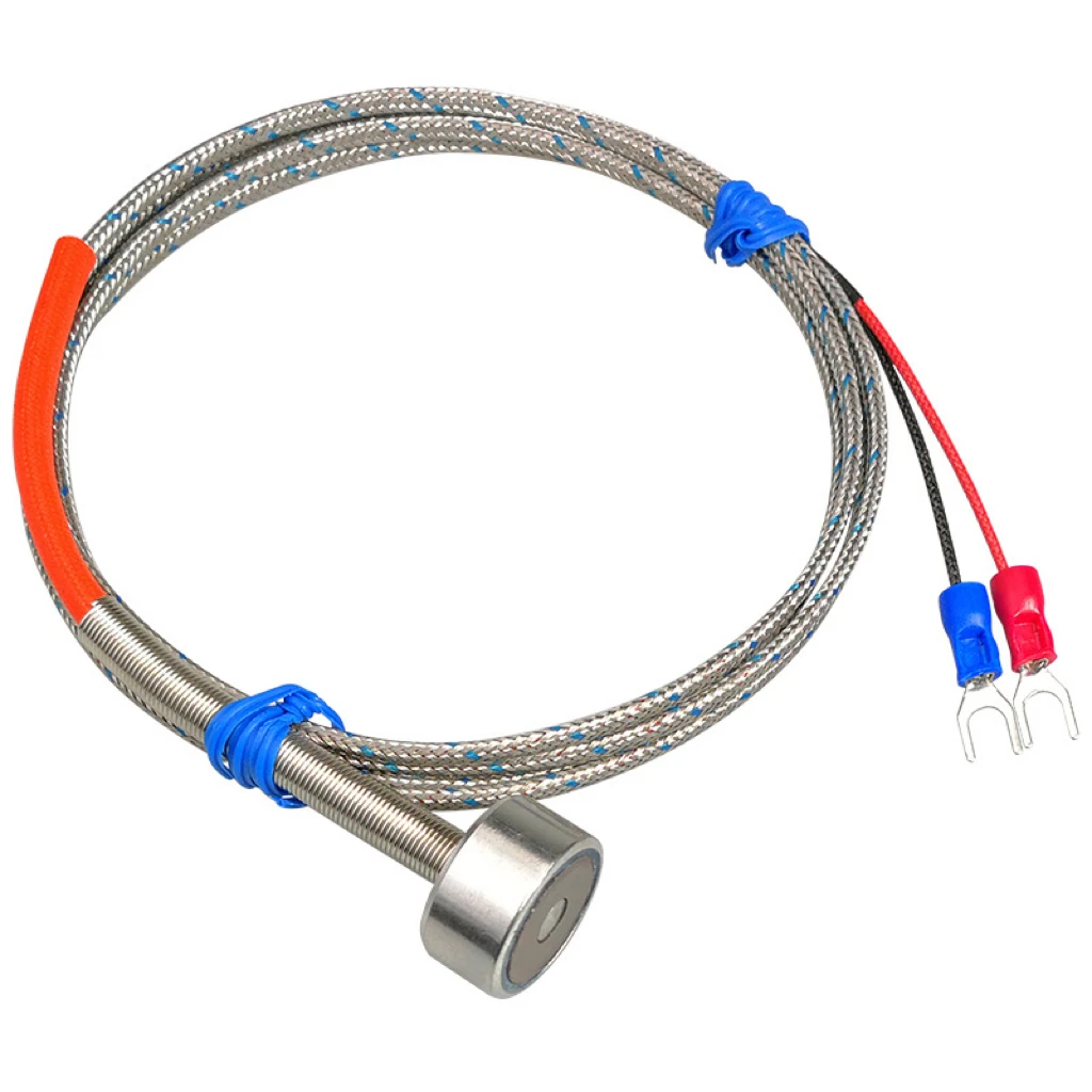 K-type Magnetic Thermocouple Strong Magnet High Temperature 350 ° Surface Adsorption Temperature Probe PT100 Sensor
K-type Magnetic Thermocouple Strong Magnet High Temperature 350 ° Surface Adsorption Temperature Probe PT100 Sensor