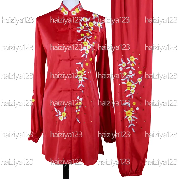 NEW Embroidered flowers Tai chi uniform Kungfu clothes Taiji Competition garment for male female adults kids boy girl unisex
NEW Embroidered flowers Tai chi uniform Kungfu clothes Taiji Competition garment for male female adults kids boy girl unisex