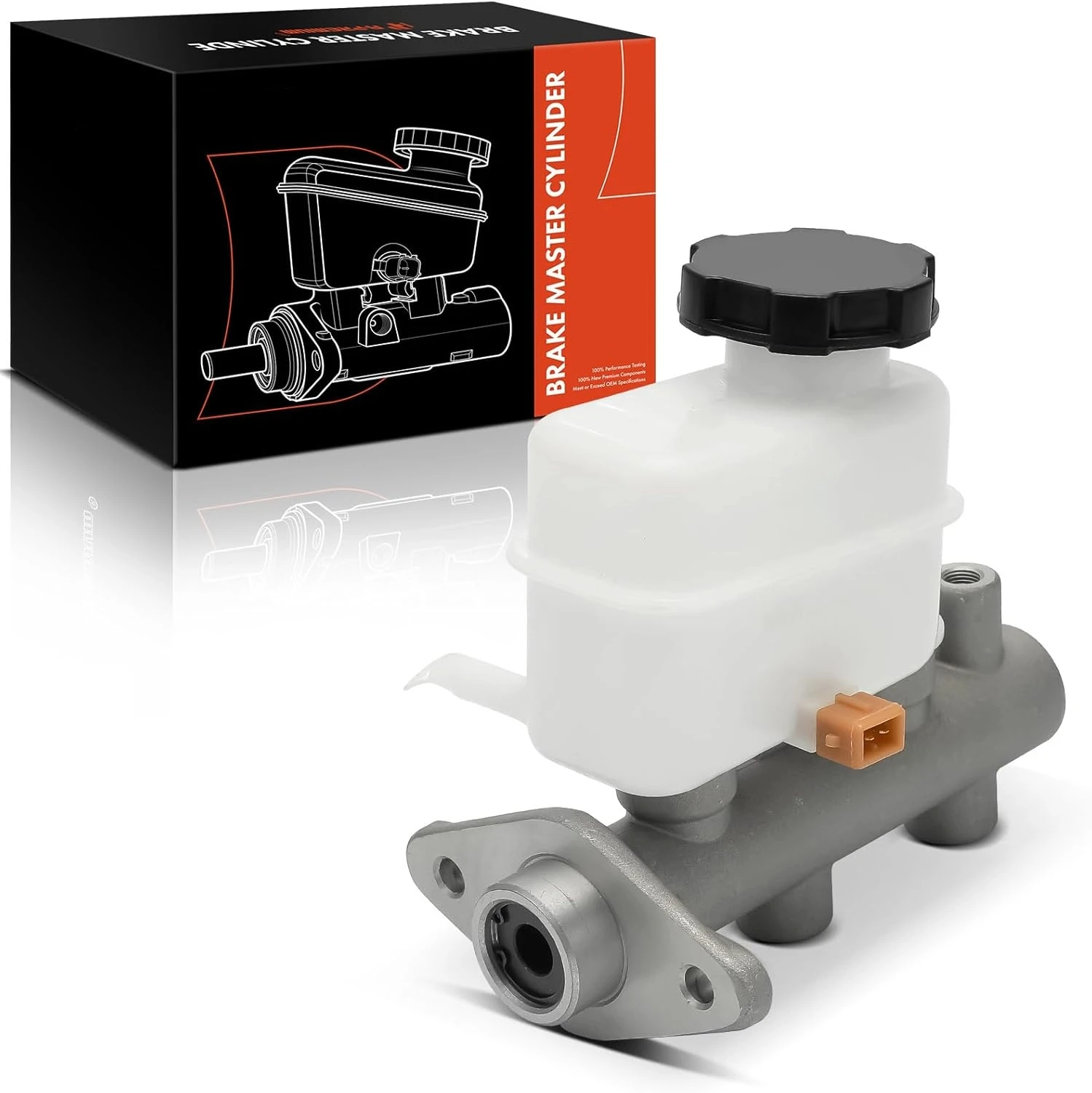 Brake Master Cylinder with Reservoir and Sensor Compatible with Hyundai Vehicles - Santa Fe 2001 2002 2003 2004 2005
Brake Master Cylinder with Reservoir and Sensor Compatible with Hyundai Vehicles - Santa Fe 2001 2002 2003 2004 2005