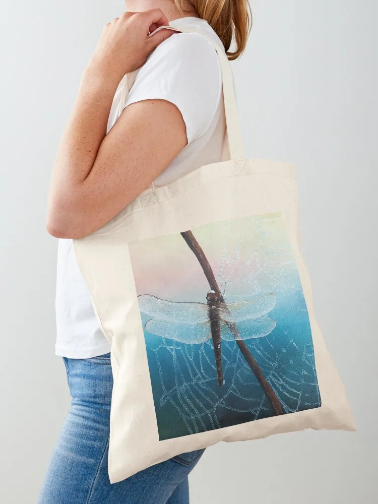 Dragonfly on spider web Tote Bag Women bags Canvas shoulder bag custom canvas bag Canvas
Dragonfly on spider web Tote Bag Women bags Canvas shoulder bag custom canvas bag Canvas