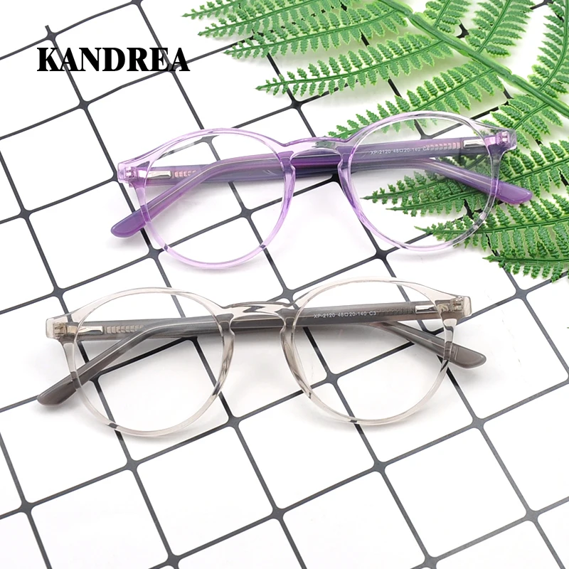 KANDREA Fashion Small Round Acetate Glasses Frame Women Computer Retro Eyeglasses Men Transparent Optical Myopia Eyewear XP-2120
KANDREA Fashion Small Round Acetate Glasses Frame Women Computer Retro Eyeglasses Men Transparent Optical Myopia Eyewear XP-2120