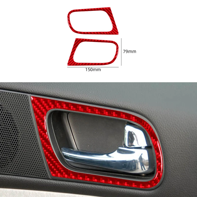 Carbon Fiber Car Front Door Handle Sticker Decal Interior Trim Cover for Infiniti G37 2010-2013 Accessories
Carbon Fiber Car Front Door Handle Sticker Decal Interior Trim Cover for Infiniti G37 2010-2013 Accessories
