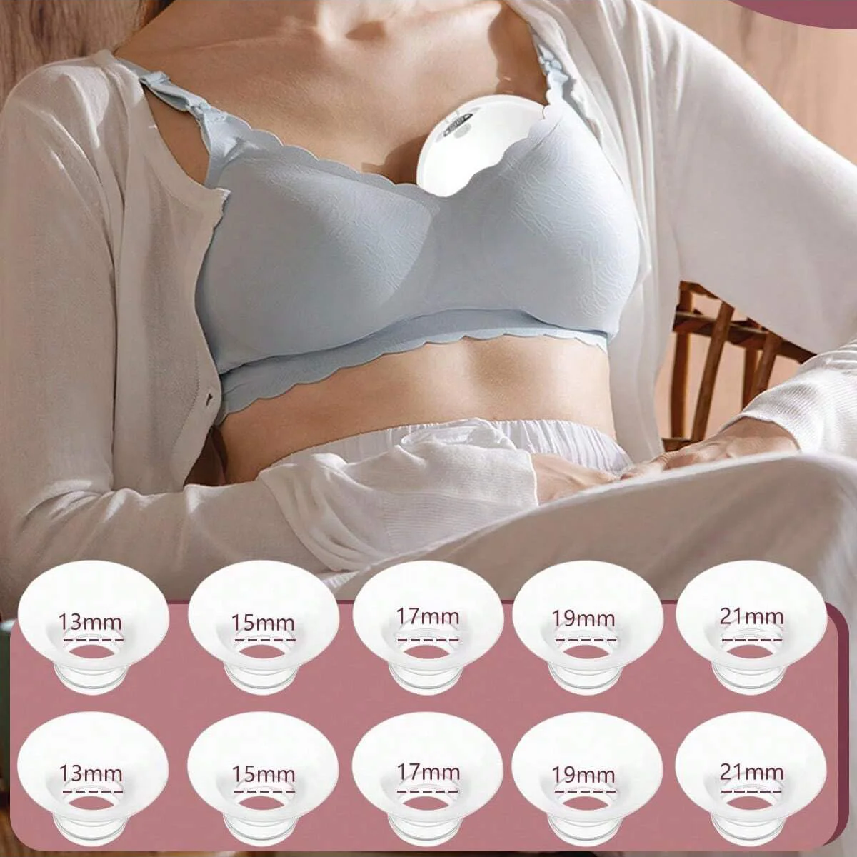 5-10Pcs Breast Shield Insert Compatible with Momcozy M5/M9/V2 Pro/S12 Pro/Spectra/Medela/eufy/Elvie/Lansinohand Most 24mm Shield
5-10Pcs Breast Shield Insert Compatible with Momcozy M5/M9/V2 Pro/S12 Pro/Spectra/Medela/eufy/Elvie/Lansinohand Most 24mm Shield