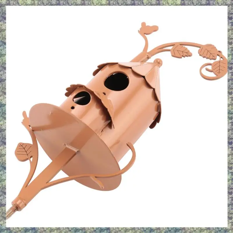 WON Metal Bird Feeders Garden Stakes With Pole Bird Houses For Courtyard Backyard Patio Outdoor (Style B)
WON Metal Bird Feeders Garden Stakes With Pole Bird Houses For Courtyard Backyard Patio Outdoor (Style B)