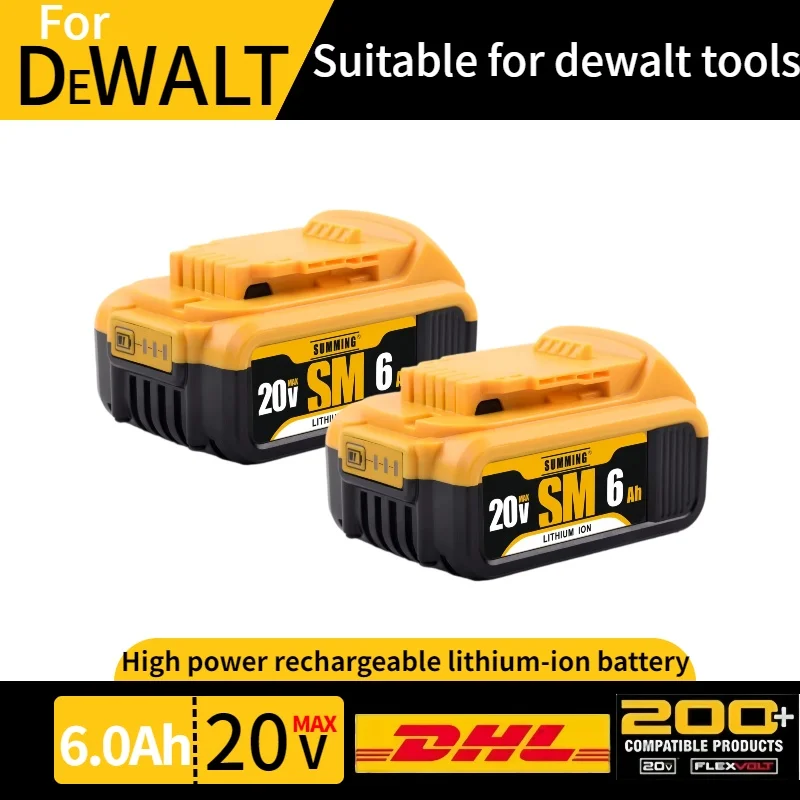 For DeWalt 20V 6.0AhLithium Battery Power Tool Replacementfor DeWalt DCB184 DCB181 DCB182 DCB2006AH 20V Lithium Battery
For DeWalt 20V 6.0AhLithium Battery Power Tool Replacementfor DeWalt DCB184 DCB181 DCB182 DCB2006AH 20V Lithium Battery