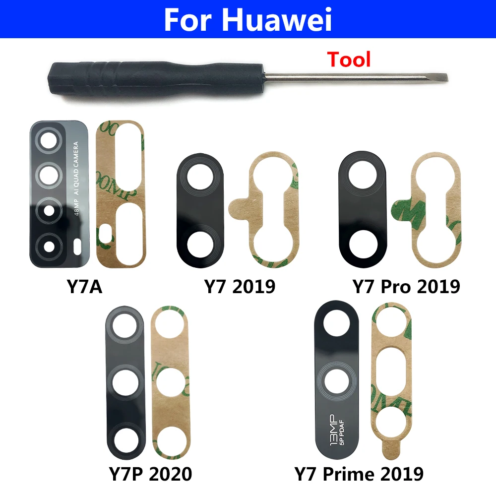 10 Pcs Camera Glass Lens Back Rear Camera Glass Lens with Glue Replacement Repair Spare Parts For Huawei Y5P Y6 Pro Y6S
10 Pcs Camera Glass Lens Back Rear Camera Glass Lens with Glue Replacement Repair Spare Parts For Huawei Y5P Y6 Pro Y6S