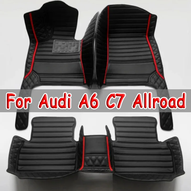 Автомобильный роскошный кожаный автомобильный коврик на заказ для Audi A6 C7 Allroad 2007 2008 2009, автомобильный коврик, полный комплект, женские водонепроницаемые аксессуары
Автомобильный роскошный кожаный автомобильный коврик на заказ для Audi A6 C7 Allroad 2007 2008 2009, автомобильный коврик, полный комплект, женские водонепроницаемые аксессуары