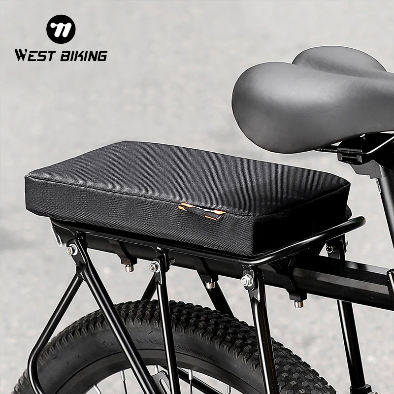 WEST BIKING Bicycle Rear Seat Cushion Durable Soft Thicken MTB Bike Seat Detachable Washable Shelf Rack Rear Cushion
WEST BIKING Bicycle Rear Seat Cushion Durable Soft Thicken MTB Bike Seat Detachable Washable Shelf Rack Rear Cushion