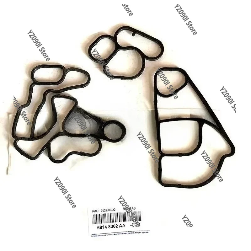 3PCS Engine Oil Cooler Gasket Kit 68148362AA Fit 2011-2018 3.0 CRD Grand Cherokee
3PCS Engine Oil Cooler Gasket Kit 68148362AA Fit 2011-2018 3.0 CRD Grand Cherokee