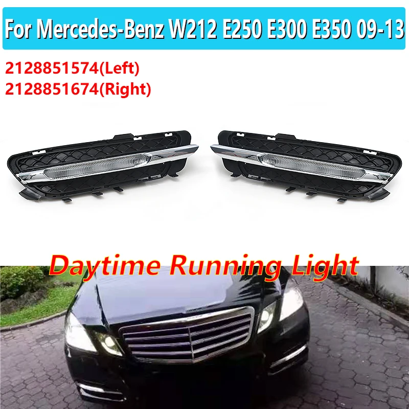 2128851574 2128851674 1 Pair Fit For Mercedes-Benz W212 E250 E300 E350 2009-2013 Car LED Daytime Running Lights DRL Fog Light
2128851574 2128851674 1 Pair Fit For Mercedes-Benz W212 E250 E300 E350 2009-2013 Car LED Daytime Running Lights DRL Fog Light