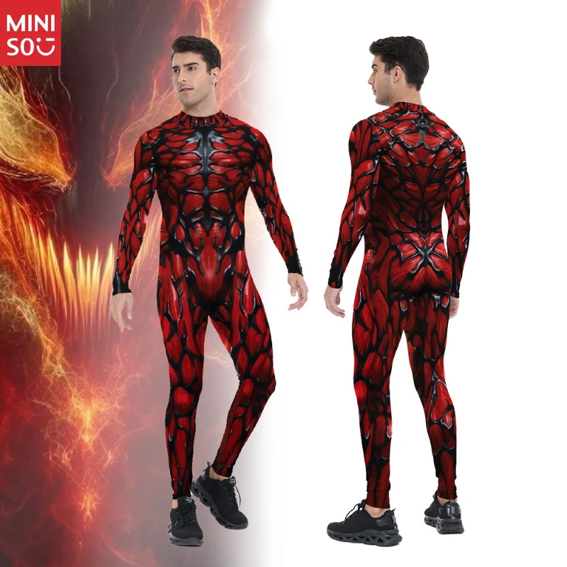 Miniso Red Black Muscle Bodysuit | 3D Halloween Costume, Cosplay Performance Wear
Miniso Red Black Muscle Bodysuit | 3D Halloween Costume, Cosplay Performance Wear