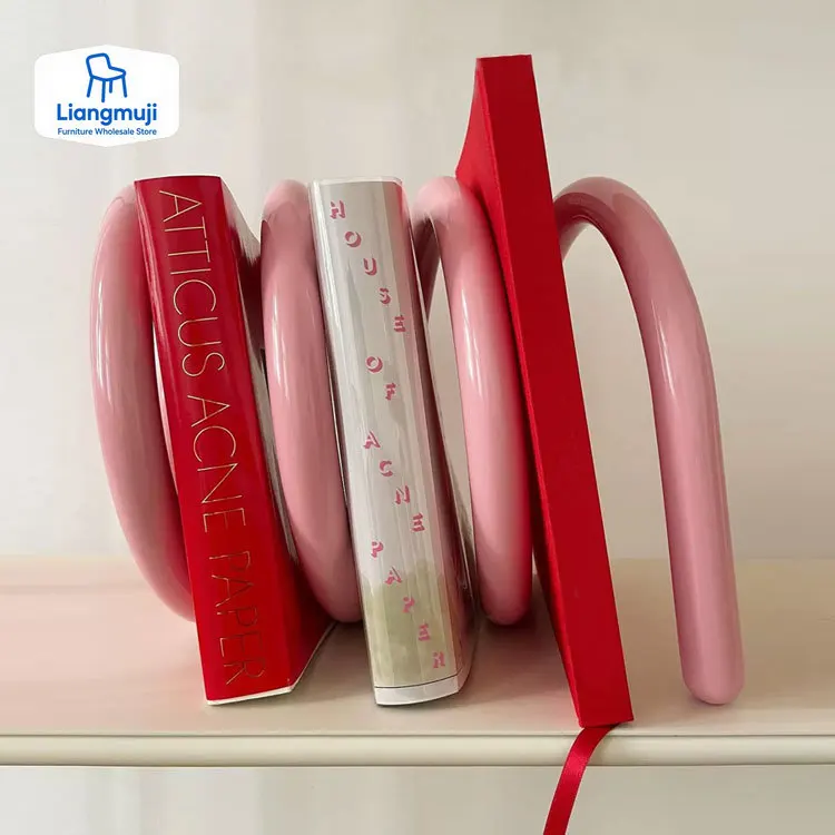 Metal Modern Creative Desktop Book Shelf Removable Book Organizer Small Shelf Office Bookcases Spiral Molding Home Furniture
Metal Modern Creative Desktop Book Shelf Removable Book Organizer Small Shelf Office Bookcases Spiral Molding Home Furniture