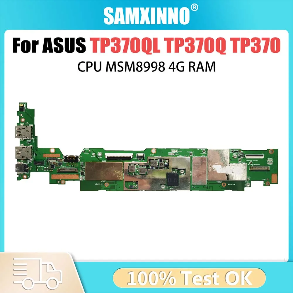 Computer MainBoard For ASUS TP370 TP370QL TP370QL TP370Q 90NR0060 R00040 Laptop Motherboard MSM8998 4G-RAM 64G 128G SSD
Computer MainBoard For ASUS TP370 TP370QL TP370QL TP370Q 90NR0060 R00040 Laptop Motherboard MSM8998 4G-RAM 64G 128G SSD
