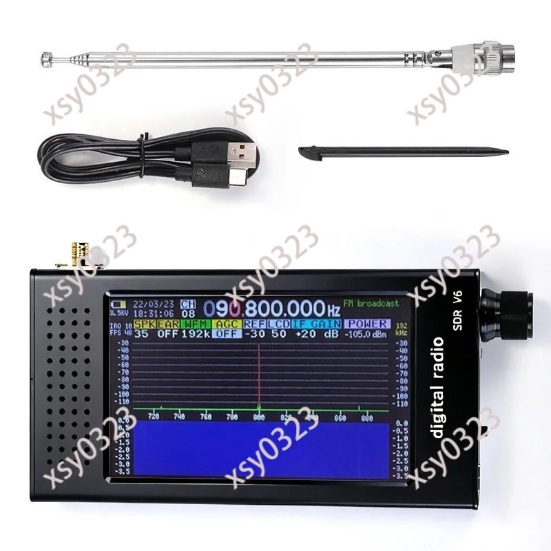 Multi-band Radio, Digital Demodulation Receiver for Shortwave FM MW SSB CW
Multi-band Radio, Digital Demodulation Receiver for Shortwave FM MW SSB CW