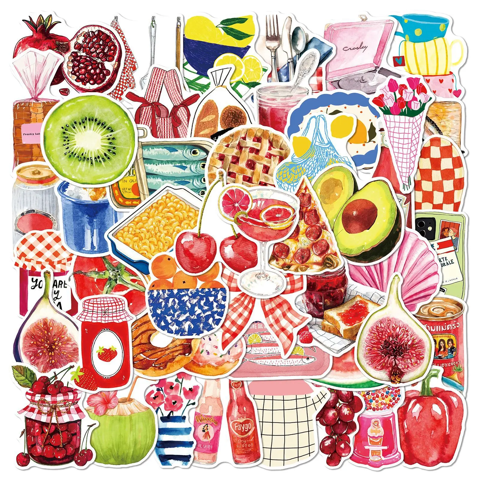 50Pcs Mediterranean Tomato Cartoon Stickers Vinyl Waterproof for Laptop Phone Case Notebook Water Bottle DIY Stickers
50Pcs Mediterranean Tomato Cartoon Stickers Vinyl Waterproof for Laptop Phone Case Notebook Water Bottle DIY Stickers
