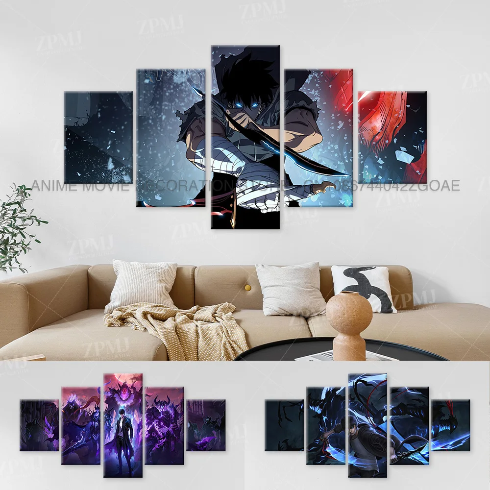 Anime Solo Leveling Character Wall Artwork Canvas Painting Picture Print Home Decoration Poster Room Frameless Mural For Gift
Anime Solo Leveling Character Wall Artwork Canvas Painting Picture Print Home Decoration Poster Room Frameless Mural For Gift