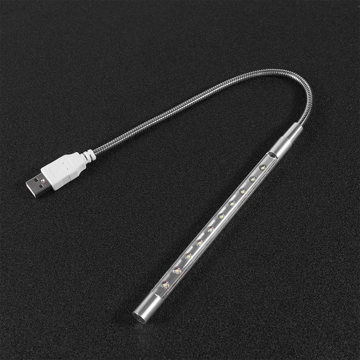 Black USB Light for Laptop Keyboard with Bendable Metal Stem Eye Care Lamp for Work Or Gaming
Black USB Light for Laptop Keyboard with Bendable Metal Stem Eye Care Lamp for Work Or Gaming