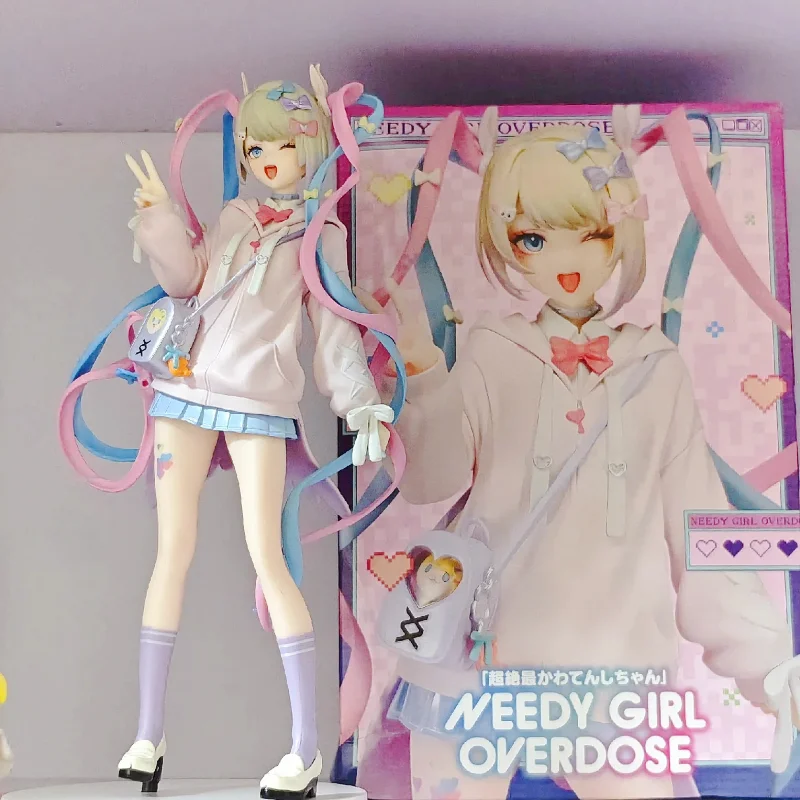 High Quality Needy Girl Overdose Cartoon Anime Figure Parade Kangel Pvc Model Cute Figure Decoration Desktop Toy Birthday Gifts
High Quality Needy Girl Overdose Cartoon Anime Figure Parade Kangel Pvc Model Cute Figure Decoration Desktop Toy Birthday Gifts