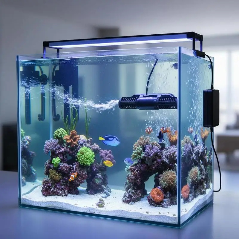 Free Shipping-Fish Tank Circulation Pump 2380 GPH For Saltwater Marine Freshwater, Adjustable Cross Flow Controller Magnetic DC 24V Powerhead 360° Rotating Base Submersible Wavemaker Device
Free Shipping-Fish Tank Circulation Pump 2380 GPH For Saltwater Marine Freshwater, Adjustable Cross Flow Controller Magnetic DC 24V Powerhead 360° Rotating Base Submersible Wavemaker Device