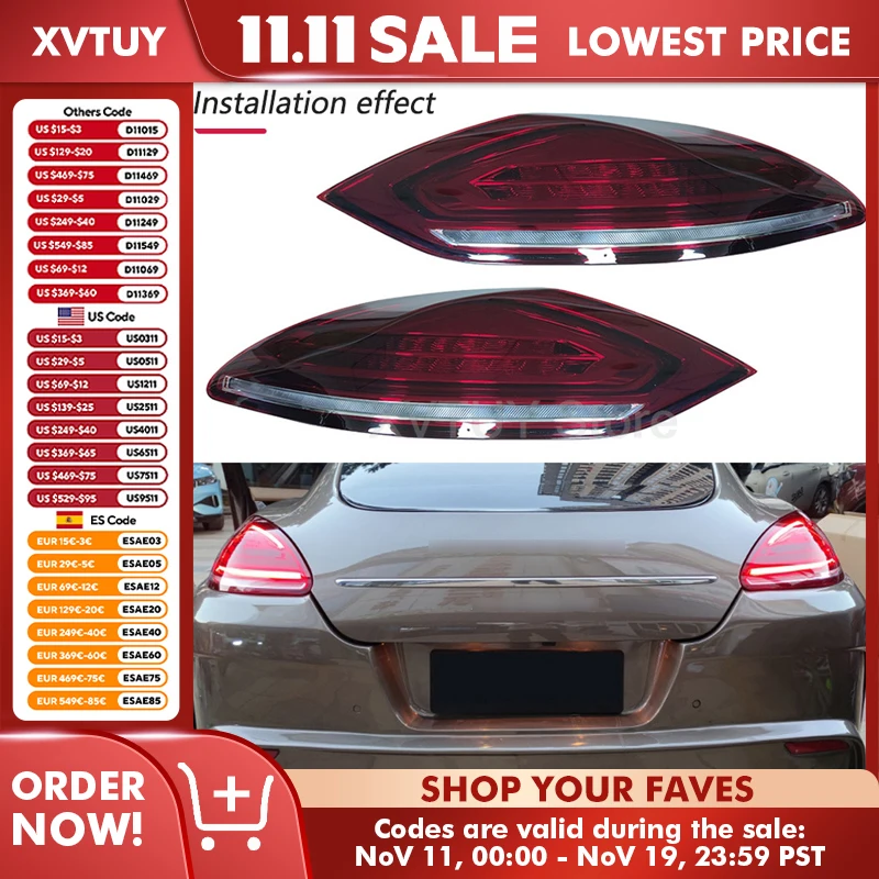 1 пара задних фонарей в сборе для Porsche Panamera 970 2010 2011 2012 2013, автомобильные аксессуары, светодиодные задние фонари, стоп-сигналы поворота
1 пара задних фонарей в сборе для Porsche Panamera 970 2010 2011 2012 2013, автомобильные аксессуары, светодиодные задние фонари, стоп-сигналы поворота