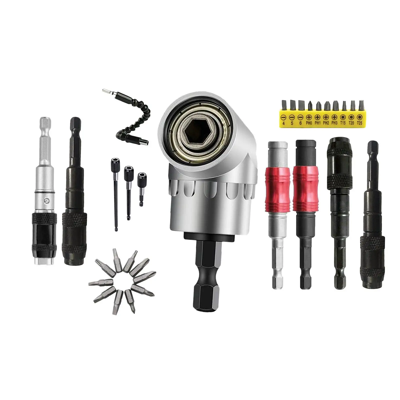 Adjustable Impact Pivoting Drill Bit Holder Accessories Tough Bit Holder Electric Screwdriver Drill Extensions Adapter
Adjustable Impact Pivoting Drill Bit Holder Accessories Tough Bit Holder Electric Screwdriver Drill Extensions Adapter