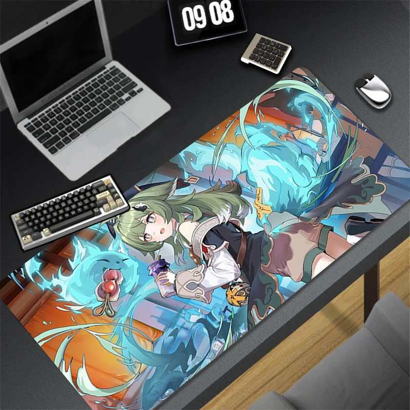Computer Gaming Accessories Mousepad Office PC Mouse Pad H-honkai Star Rail Huohuo Keyboard Pad Desk Decoracion Anime Desk Mat
Computer Gaming Accessories Mousepad Office PC Mouse Pad H-honkai Star Rail Huohuo Keyboard Pad Desk Decoracion Anime Desk Mat
