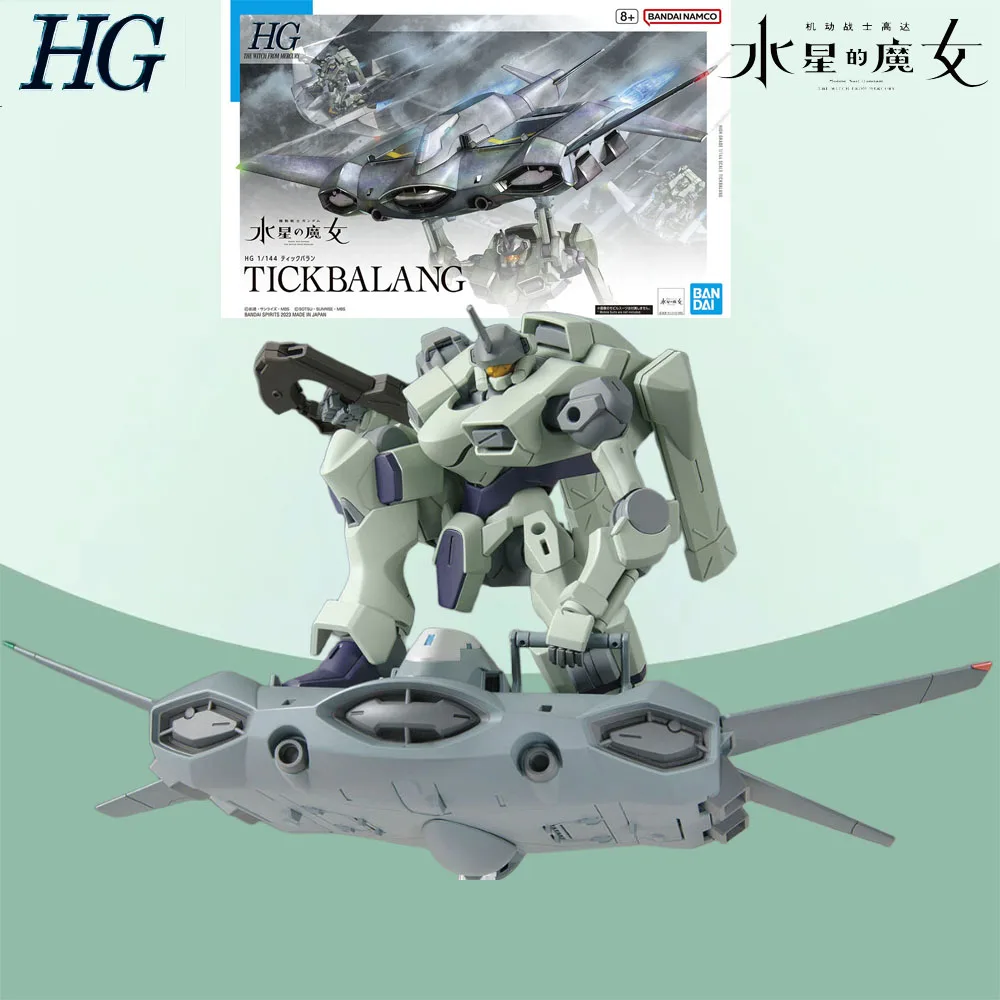 Bandai Original MODEL KIT GUNDAM HG 1/144 THE WITCH FROM MERCURY TICKBALANG Anime Action Figure Assembly Model Toys
Bandai Original MODEL KIT GUNDAM HG 1/144 THE WITCH FROM MERCURY TICKBALANG Anime Action Figure Assembly Model Toys