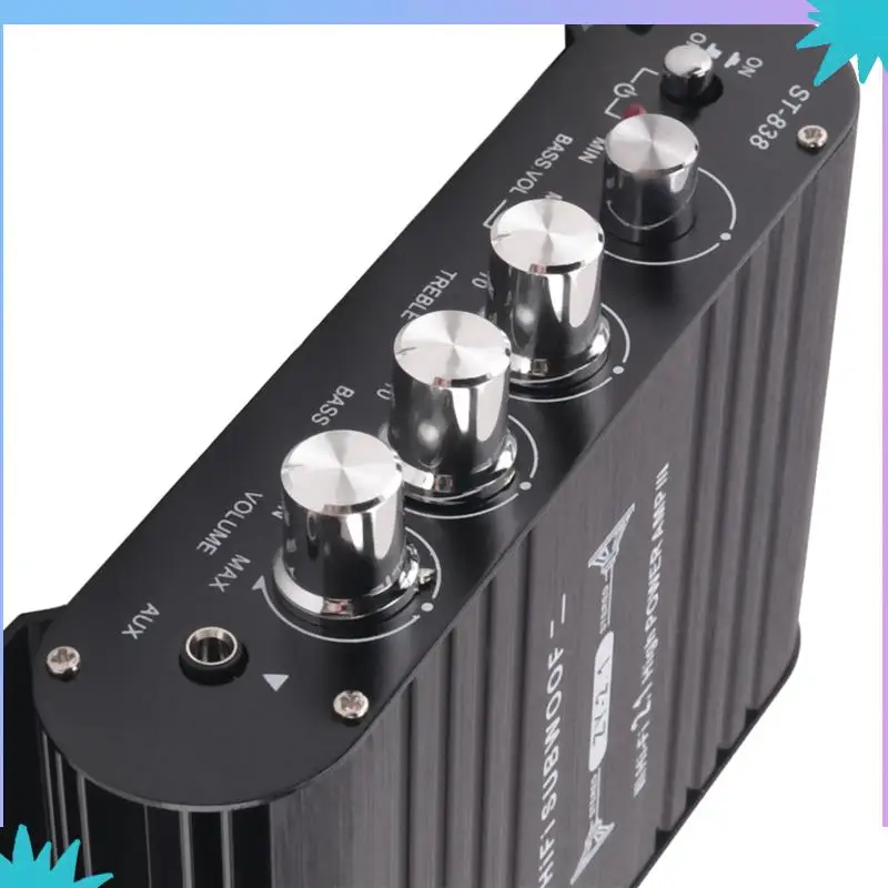 ABZW 2X ST-838 HIFI усилитель 2,1-канальный автомобильный MP3-усилитель AUX вход регулировка высоких и низких частот Super Bass 20Wx2 + 40W усилитель
ABZW 2X ST-838 HIFI усилитель 2,1-канальный автомобильный MP3-усилитель AUX вход регулировка высоких и низких частот Super Bass 20Wx2 + 40W усилитель