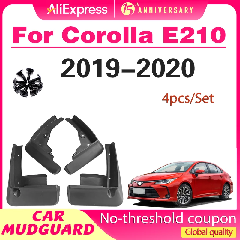 For Toyota Corolla E210 Saloon/Sedan 2019 2020 Fender Mudguard Mud Flaps Guard Splash Flap Mudguards Car Accessories
For Toyota Corolla E210 Saloon/Sedan 2019 2020 Fender Mudguard Mud Flaps Guard Splash Flap Mudguards Car Accessories