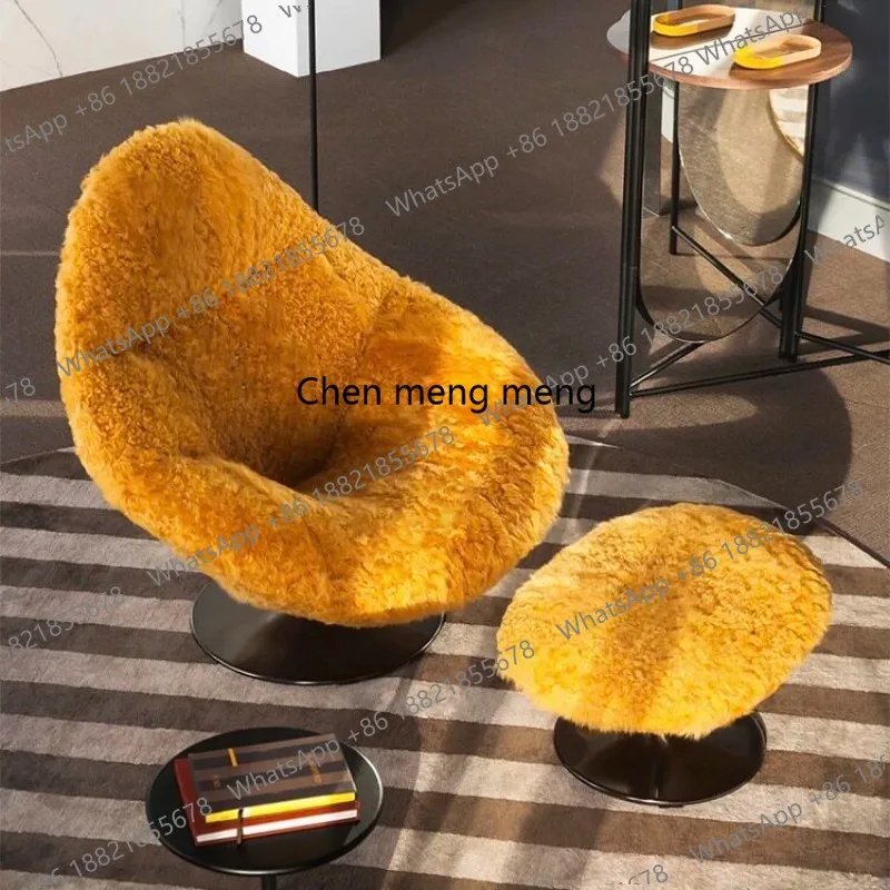 New plush casual yellow lazy chair modern simple light luxury rotating chair living room bedroom chair
New plush casual yellow lazy chair modern simple light luxury rotating chair living room bedroom chair