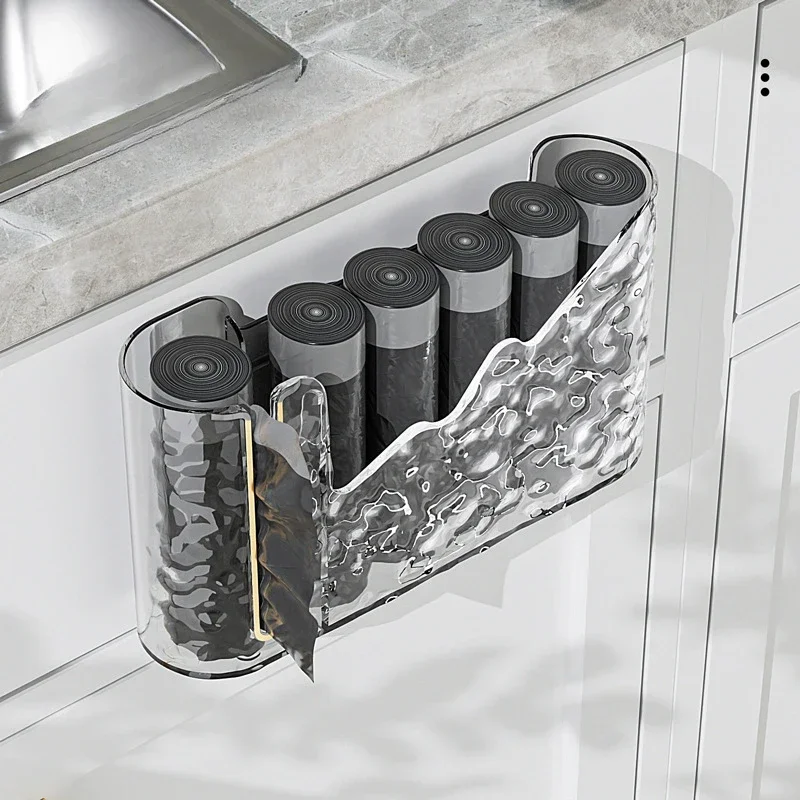 Light Luxury Garbage Bag Storage Box Wall Mounted Plastic Trash Bags Dispenser Waste Bag Holder Bathroom Kitchen Bag Organizer
Light Luxury Garbage Bag Storage Box Wall Mounted Plastic Trash Bags Dispenser Waste Bag Holder Bathroom Kitchen Bag Organizer