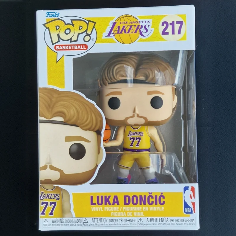 Funko Pop! Original NBA Los Angeles Lakers Luka Dončić #217 Vinyl Figure - Sports Collectible Desktop Ornament Toy Gift in Stock
Funko Pop! Original NBA Los Angeles Lakers Luka Dončić #217 Vinyl Figure - Sports Collectible Desktop Ornament Toy Gift in Stock