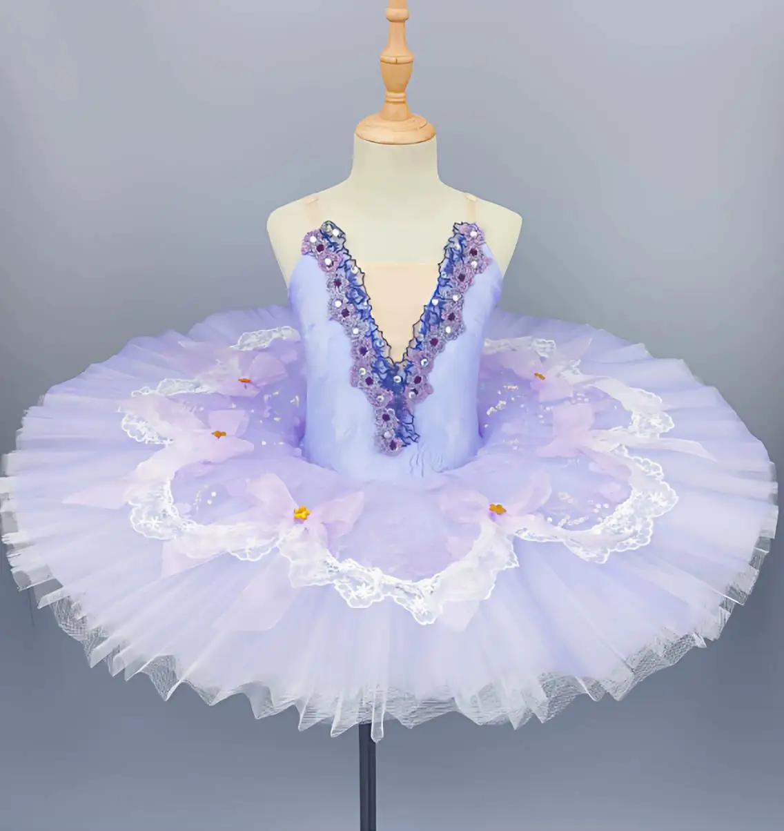 Professional Lavender Ballet Tutu Dress Pancake Girls Dance Costume Women's Stage Performance Tulle Skirt for Ballet Dress
Professional Lavender Ballet Tutu Dress Pancake Girls Dance Costume Women's Stage Performance Tulle Skirt for Ballet Dress