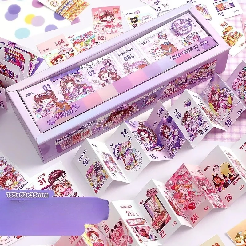 2026 Kawaii Calendar Date Sticker Lovely Cartoon Cat Pink Floral Sweet Girl Daily Calendar DIY Decor Scrapbook Sticker Student
2026 Kawaii Calendar Date Sticker Lovely Cartoon Cat Pink Floral Sweet Girl Daily Calendar DIY Decor Scrapbook Sticker Student