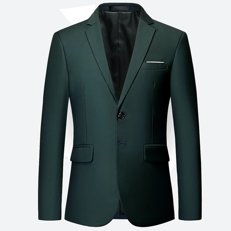 Men Groom Suits Jackets Wedding Formal Wear Blazers Men Suit Jacket Coats Solid Color Casual Business Blazer Large Size Coats 6
Men Groom Suits Jackets Wedding Formal Wear Blazers Men Suit Jacket Coats Solid Color Casual Business Blazer Large Size Coats 6