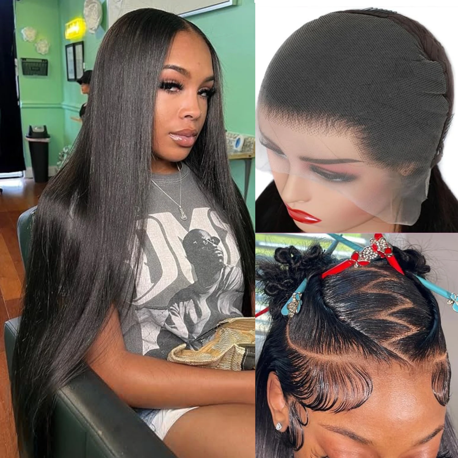 Бесшовный парик из натуральных прямых волос 13x4, 13x6, 7x6, 360 Lace Frontal, готовый к носке, с предварительно нарезанным кружевом
Бесшовный парик из натуральных прямых волос 13x4, 13x6, 7x6, 360 Lace Frontal, готовый к носке, с предварительно нарезанным кружевом