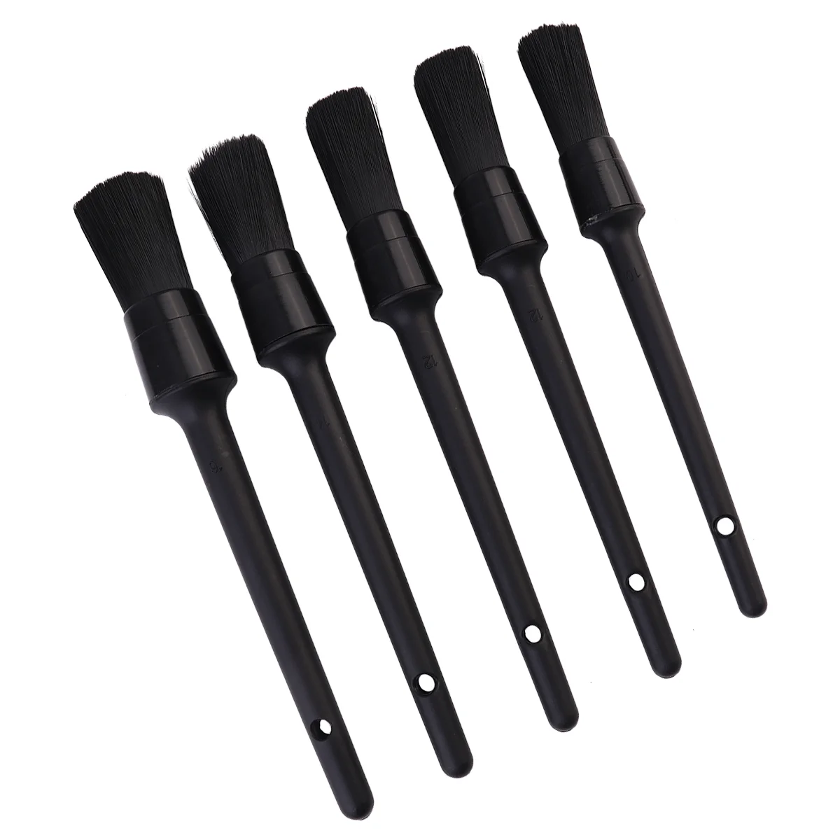 5pcs Car Cleaning Durable Detail Brush Set Car Cleaner Brush Set Vehicle Cleaning Brush for Engine Wheels Motorcycle (Black)
5pcs Car Cleaning Durable Detail Brush Set Car Cleaner Brush Set Vehicle Cleaning Brush for Engine Wheels Motorcycle (Black)