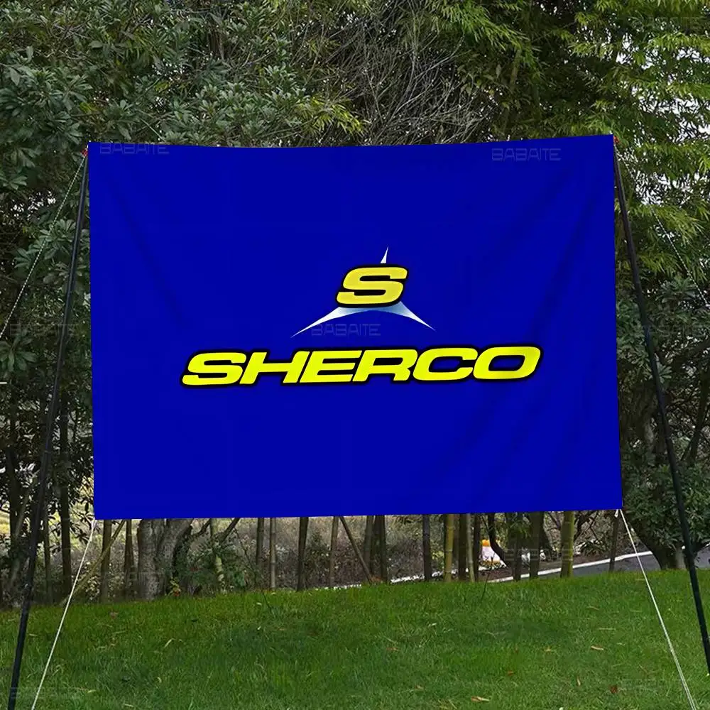 S-Sherco LOGO High End Quality Banner Printing Artistic Atmosphere Style Camping Flag
S-Sherco LOGO High End Quality Banner Printing Artistic Atmosphere Style Camping Flag