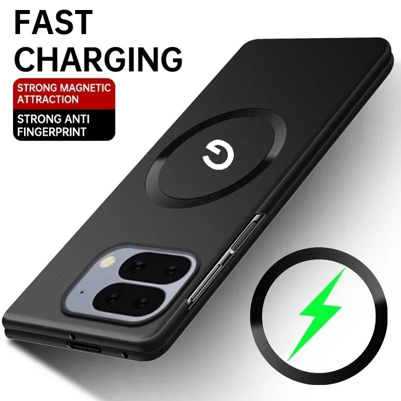Ulathin Matte Skin Feel PC Strong Magnetic Case for Google Pixel 10 9 Pro Fold Thin Slim for Magsafe Wireless Charging Funda
Ulathin Matte Skin Feel PC Strong Magnetic Case for Google Pixel 10 9 Pro Fold Thin Slim for Magsafe Wireless Charging Funda
