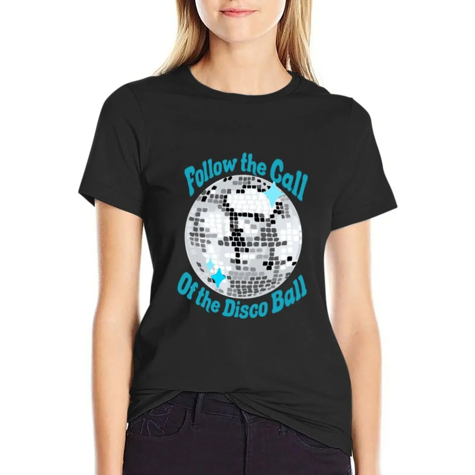 Follow the Call of the Disco Ball T-Shirt Female clothing animal prinfor customs design your own clothes for Women
Follow the Call of the Disco Ball T-Shirt Female clothing animal prinfor customs design your own clothes for Women